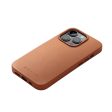 Mujjo iPhone 14 Plus Leather Case - MagSafe Kompatibel - Brun For Cheap