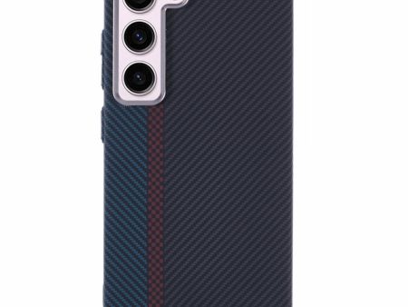 EIDERWOOD Mønstret Carbon Cover - Samsung Galaxy S23 - MagSafe Kompatibel - Dark Colored Pattern For Cheap