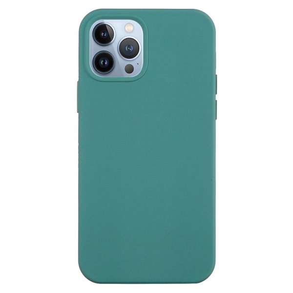 iPhone 15 Pro Max Liquid Silikone Cover - Mørkegrøn Sale