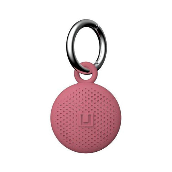 AirTag UAG [U] Dot Series Case - Silikone Cover m. Karabinehage - Dusty Rose on Sale