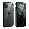 iPhone 11 Pro Cover m. Glas Bagside & Forside - Mørkegrøn Online now