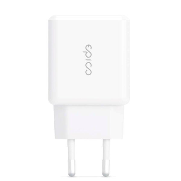 Epico Pro 2.0 Vægoplader PD 38W m. USB-C & USB-A - Hvid Supply