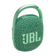 JBL Clip 4 Eco Trådløs Bluetooth Højtaler m. Karabinhage - Grøn For Cheap