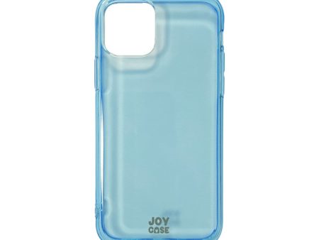 iPhone 11 Joy Case Fleksibelt Plastik Cover - Gennemsigtig   Blå Sale