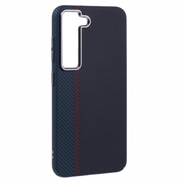 EIDERWOOD Mønstret Carbon Cover - Samsung Galaxy S23 - MagSafe Kompatibel - Dark Colored Pattern For Cheap