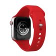 Apple Watch (42 44 SE 45 46 49mm) Vonmählen Classic Band 2 Genanvendt Silikone Rem - Rød For Discount