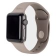 Apple Watch (38 40 SE 41 42mm) Holdit Silikone Rem - Taupe Online Hot Sale