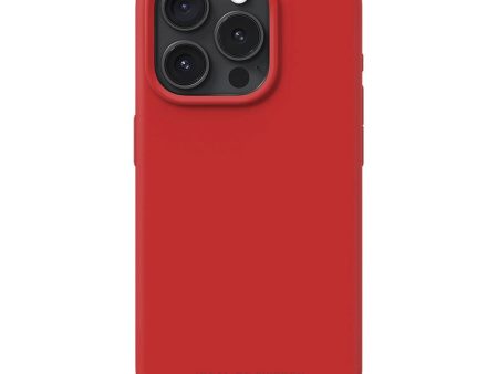 iDeal Of Sweden iPhone 15 Pro Silicone Case - Red Online now