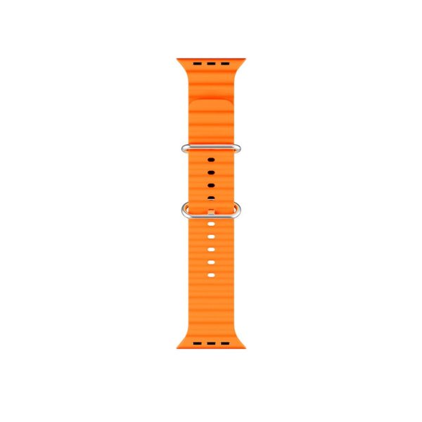 Apple Watch (38 40 SE 41 42mm) Epico Ocean Silikone Rem - Orange Supply