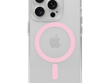 Holdit iPhone 15 Pro MagSafe Case - Transparent   Pink For Cheap