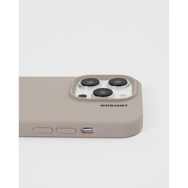 Nudient Base Silicone iPhone 14 Cover - Stone Beige Online Hot Sale