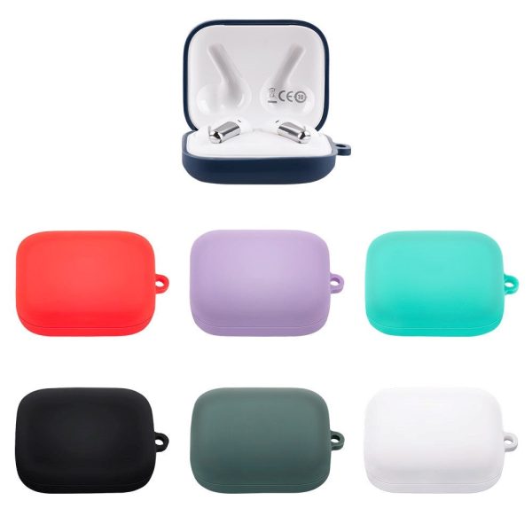 OnePlus Buds Pro Silikone Cover m. Karabinhage - Rød Supply