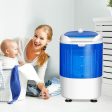 5.5 lbs Portable Semi Auto Washing Machine for Small Space Discount