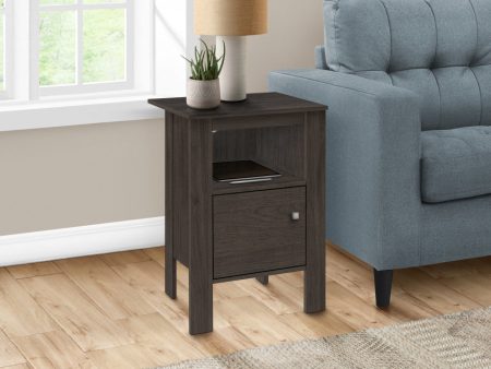 24  Brown Nightstand with Cabinet Storage Online