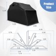 Outdoor Motorcycle Shelter Waterproof Motorbike Storage Tent with Cover-Black Hot on Sale