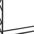 44  Gray and Black Frame Console Table Hot on Sale