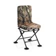 Swivel Folding Chair with Backrest and Padded Cushion-Camouflage Hot on Sale