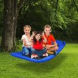 700lb Giant 60 Inch Skycurve Platform Tree Swing for Kids and Adults-Blue Hot on Sale