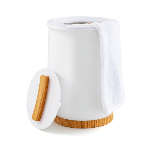 20L Hot Towel Bucket with 1-Minute Quick Heating and 60-Minute Auto Shut off-White For Sale