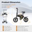 Electric Bike for Adults Folding Electric Bicycle with 350W Motor and 36V Battery Cheap