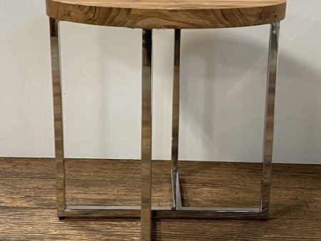 Modern Rustic Side Or End Table on Sale