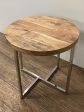 Modern Rustic Side Or End Table on Sale