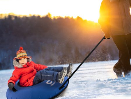 40  Inflatable Snow Sled for Kids and Adults-Blue Online now