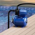 1200 W Garden Water Pump Shallow Well Pressurized Irrigation-Blue Online now