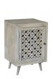 30  Gray Wash Nightstand Hot on Sale