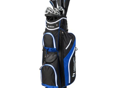 Golf Cart Bag with 14 Way Top Dividers-Blue Supply