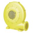 350 Watt 0.5 HP Air Blower Pump Fan for Inflatable Bounce House and Bouncy Castle-Yellow For Sale