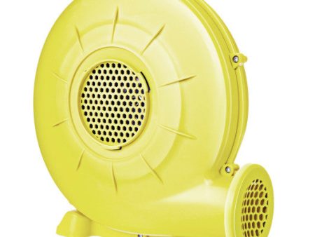 350 Watt 0.5 HP Air Blower Pump Fan for Inflatable Bounce House and Bouncy Castle-Yellow For Sale