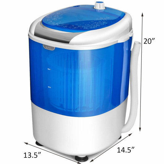 5.5 lbs Portable Semi Auto Washing Machine for Small Space Discount