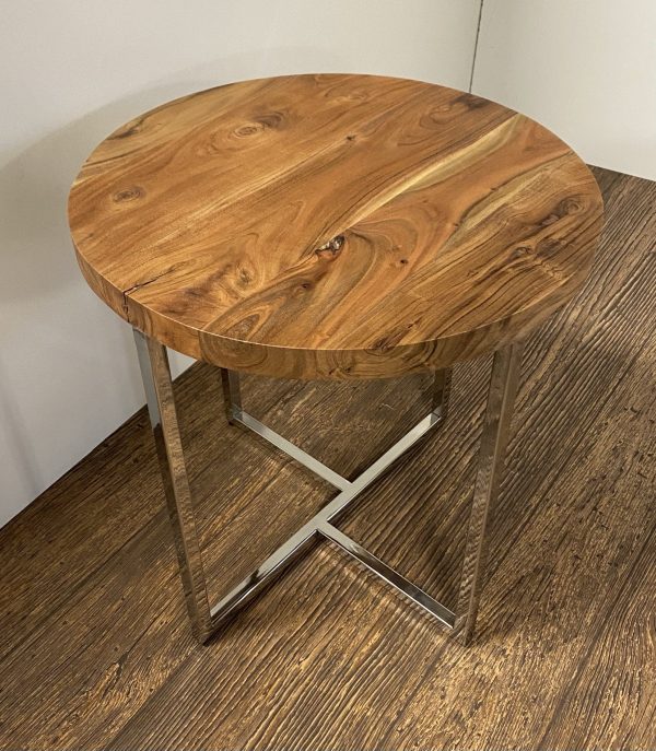 Modern Rustic Side Or End Table on Sale