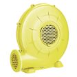 350 Watt 0.5 HP Air Blower Pump Fan for Inflatable Bounce House and Bouncy Castle-Yellow For Sale