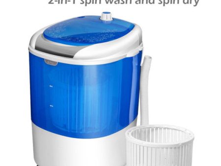 5.5 lbs Portable Semi Auto Washing Machine for Small Space Discount