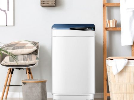 Full-Automatic Washing Machine with Built-in Barrel Light-Blue Sale