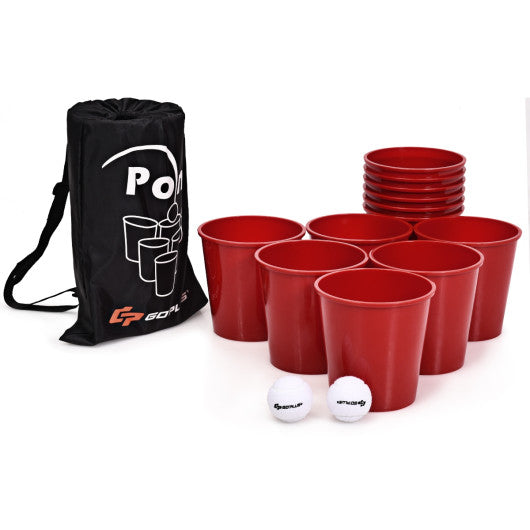 Yard Pong Giant Pong Game Set with Carry Bag Hot on Sale