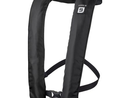 Bluestorm Cirro 26 Auto Manual Type V Inflatable PFD - Apex Black [BS-SL6FA-22-BLK] Online now