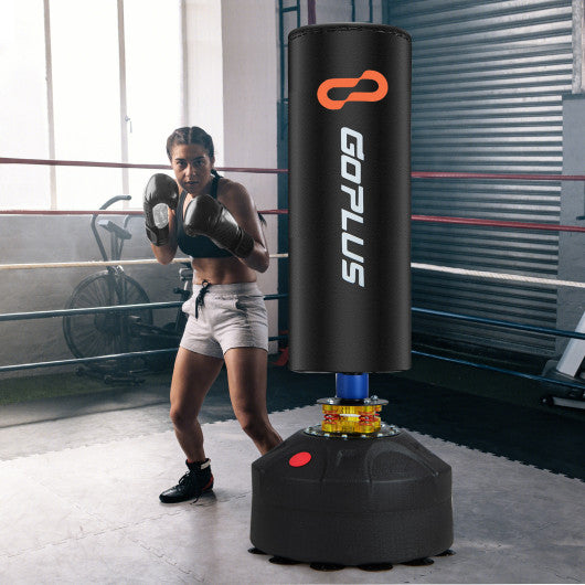 Freestanding Punching Bag Kickboxing Bag with Stand and Suction Cup Base Supply