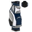 10.5 Inch Golf Stand Bag with 14 Way Full-Length Dividers and 7 Zippered Pockets-Navy Online Sale