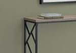 44  Taupe And Black Frame Console Table Sale