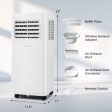 Portable Air Conditioner 8000 9000 BTU 3 in 1 AC Unit with Fan and Dehumidifier-9000 BTU Hot on Sale