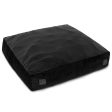 57 x 57 Inch Crash Pad Sensory Mat with Foam Blocks and Washable Velvet Cover-Black For Discount