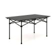 Aluminum Camping Table for 4-6 People with Carry Bag-Black Discount