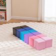 12 Pieces Soft Foam Building Blocks Climbing Foam Cubes Set for Kids Supply