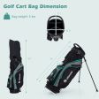 11 Pieces Complete Golf Club Package Set-Green Online