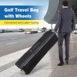 Soft-Sided Golf Travel Bag with Wheels For Discount