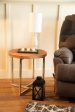 Modern Rustic Side Or End Table on Sale