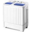 20 lbs Compact Twin Tub Washing Machine for Home Use Discount